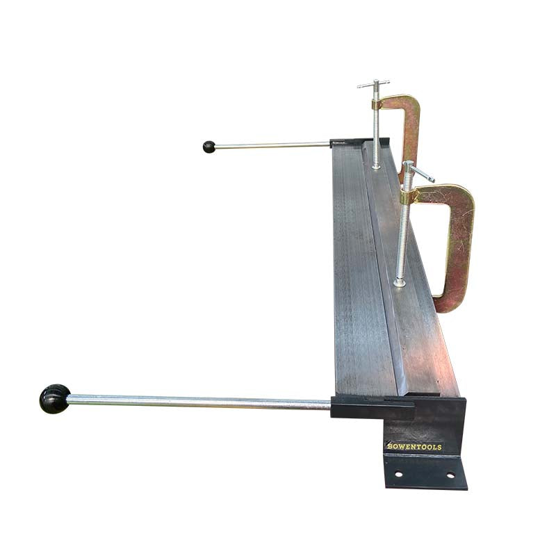 36-Inch Sheet Metal Bending Brake, 18 Gauge Mild Steel and 16 Gauge Aluminum Hand brake bending machine W1.2X915