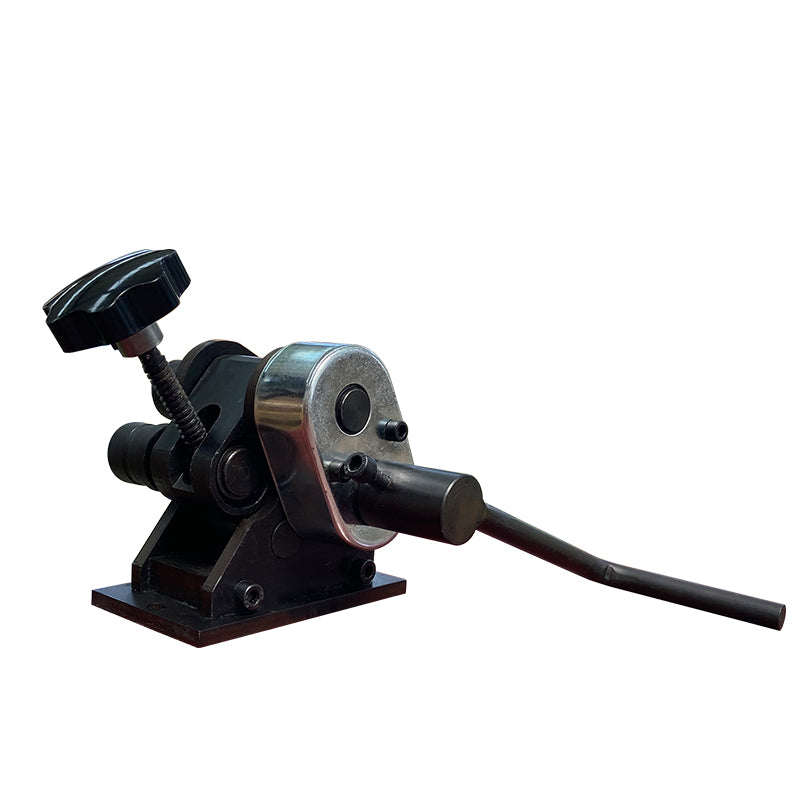 Industrial PR-3 Manual Plate Steel Ring Roll Bender, 3” Diameter Portable Hand Crank The PR-3 manual roll bender is made from the finest heavy steel plate